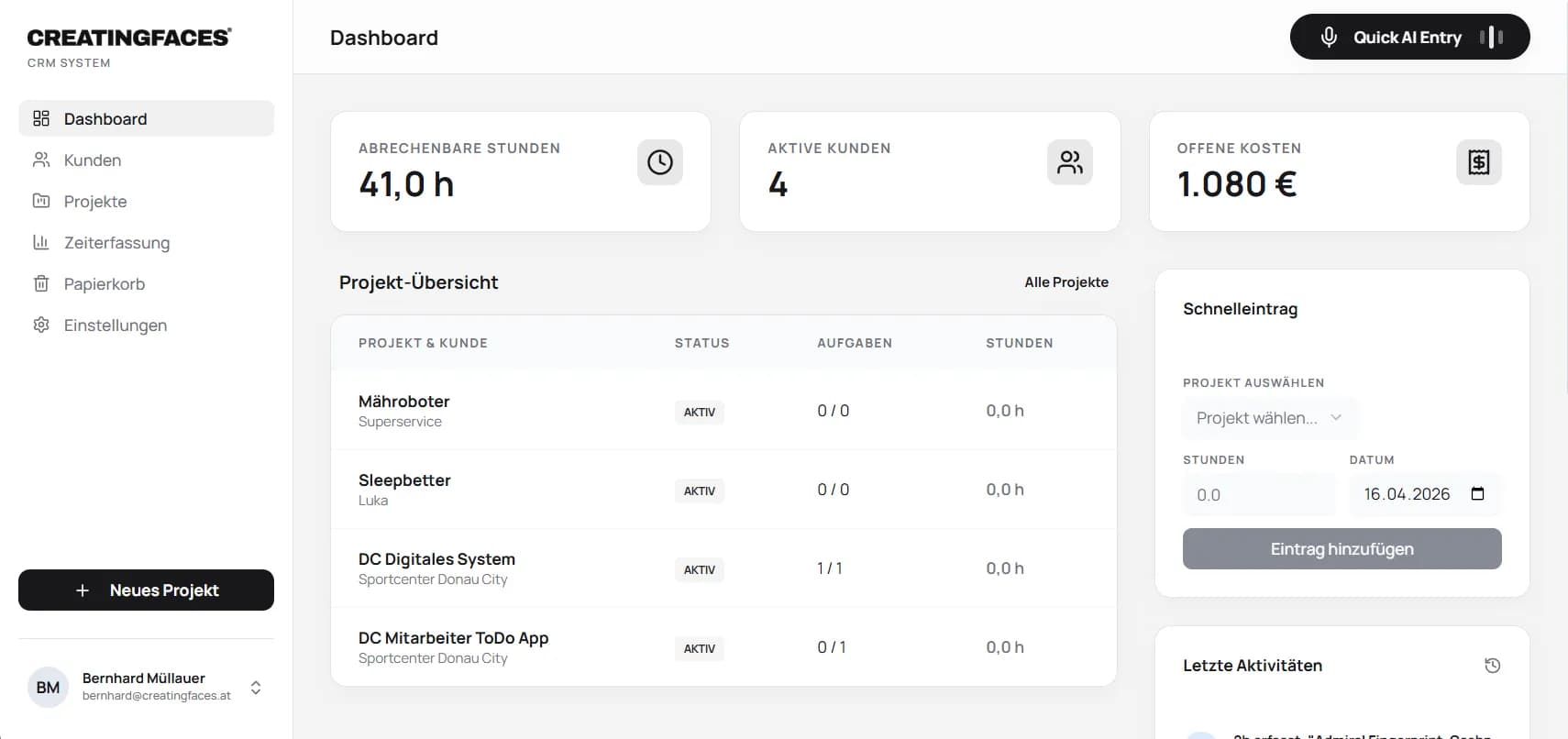 CRM System